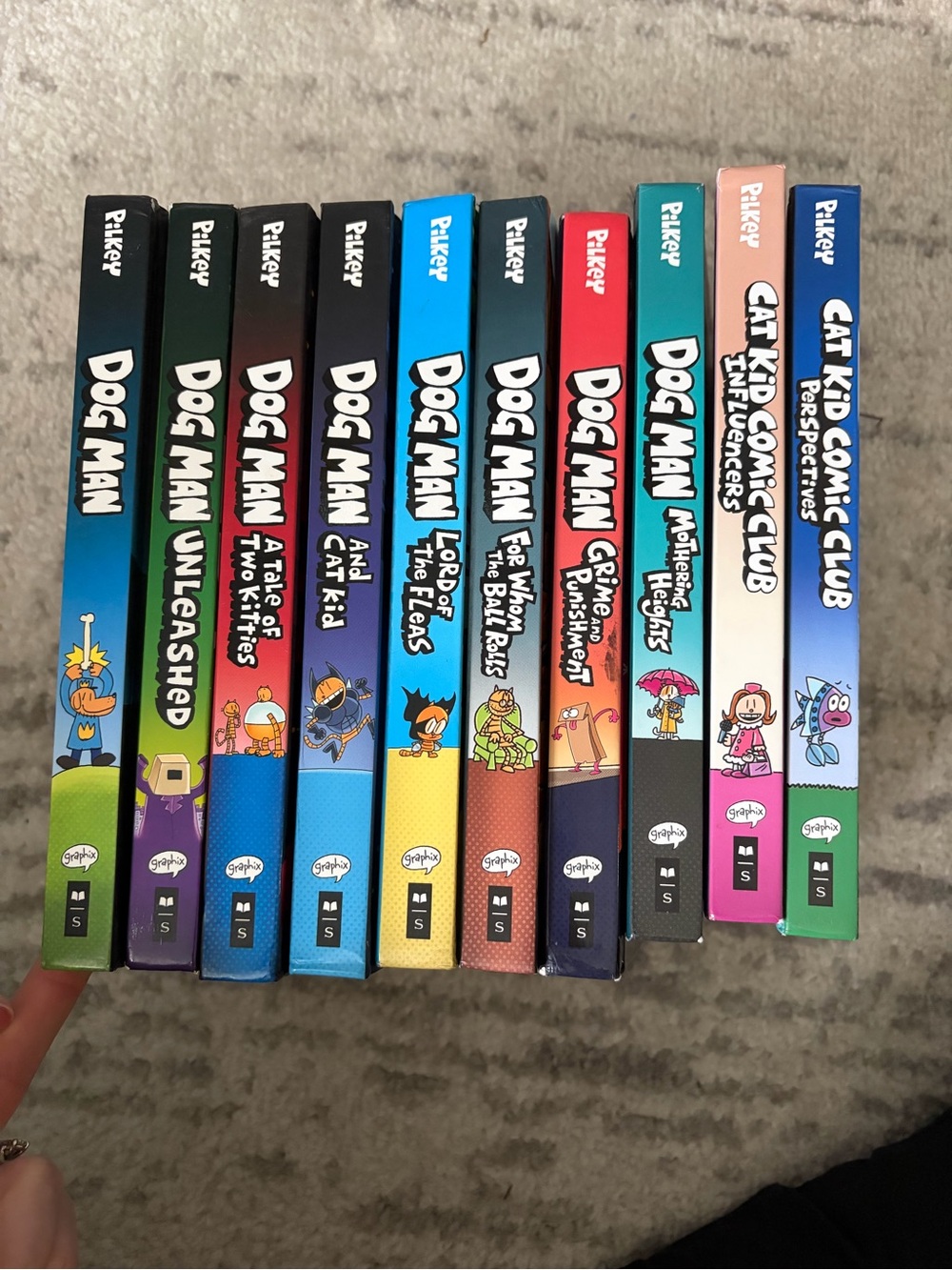 Dog Man & Cat Kid Graphic Novel Lot of 10